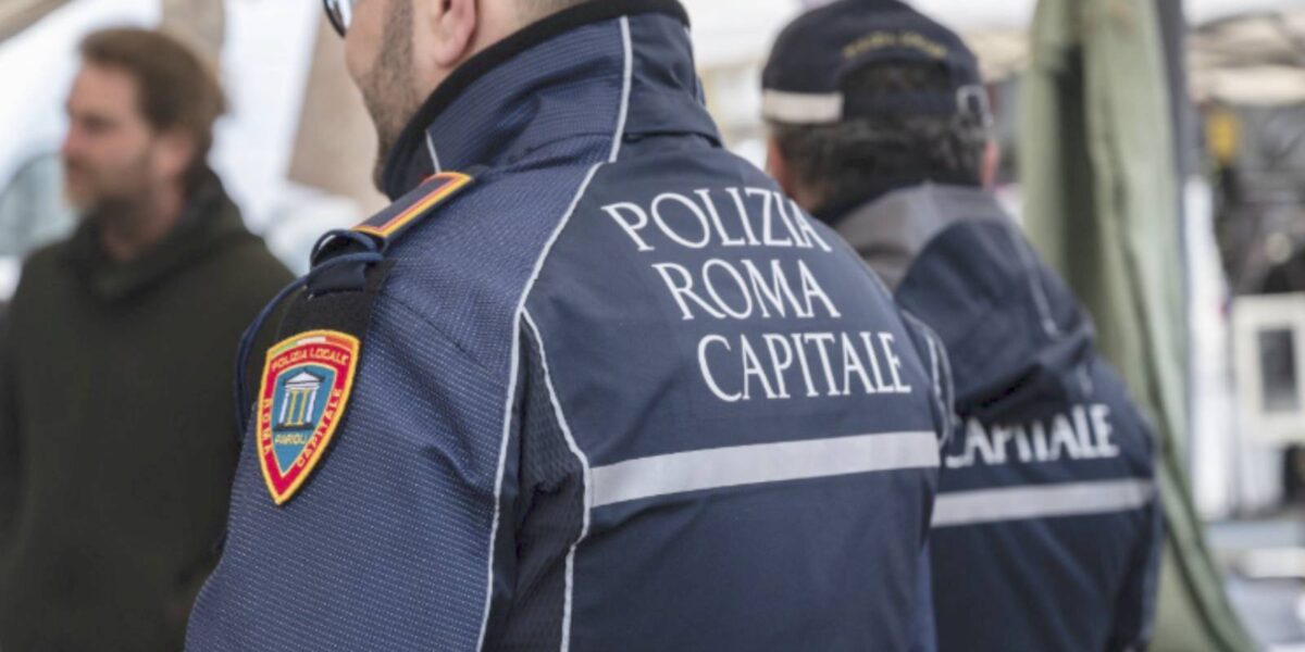 Polizia Locale di Roma in azione