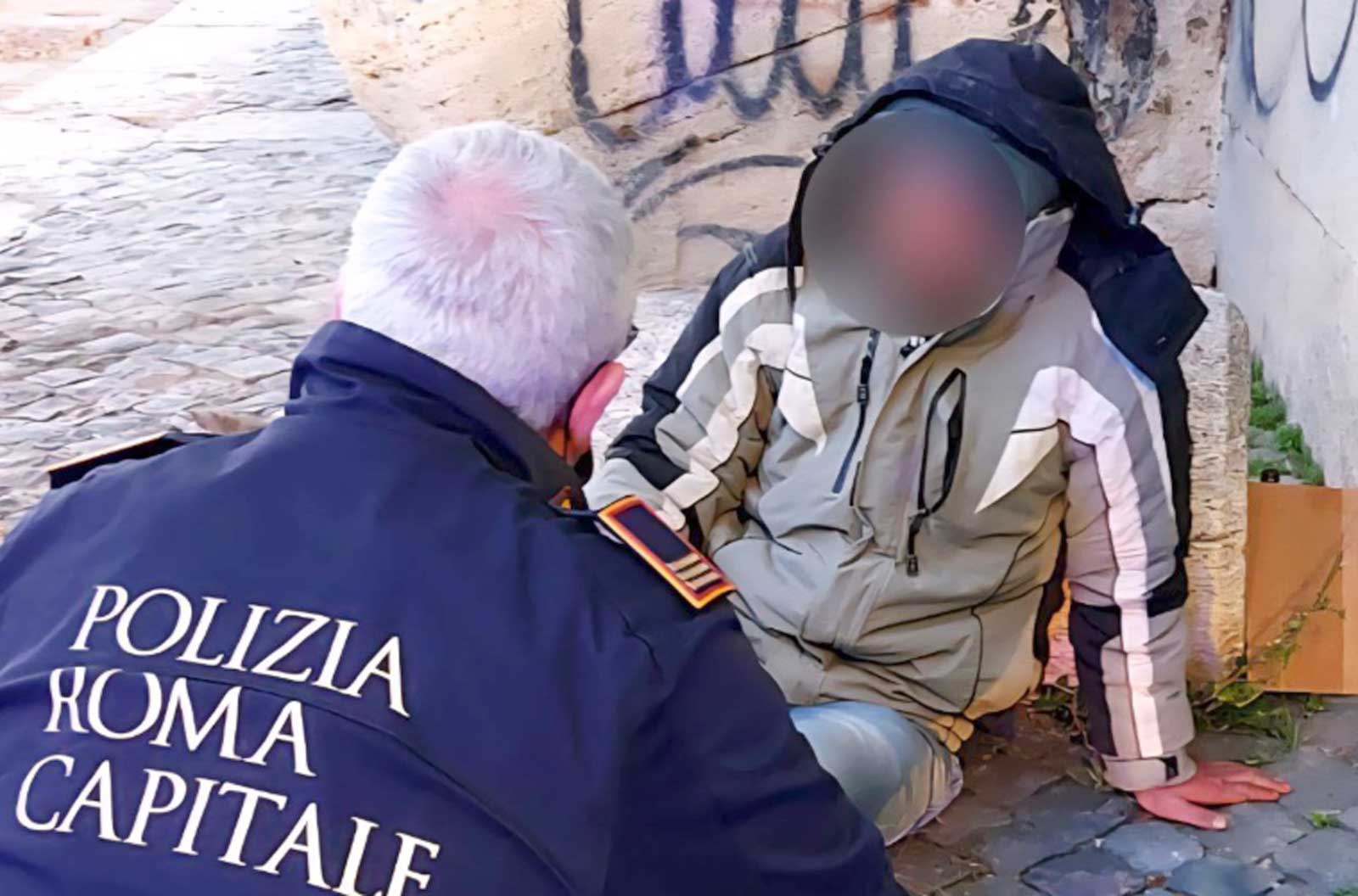 Polizia Locale di Roma in azione