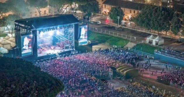 Roma, un recente concerto al Circo Massimo