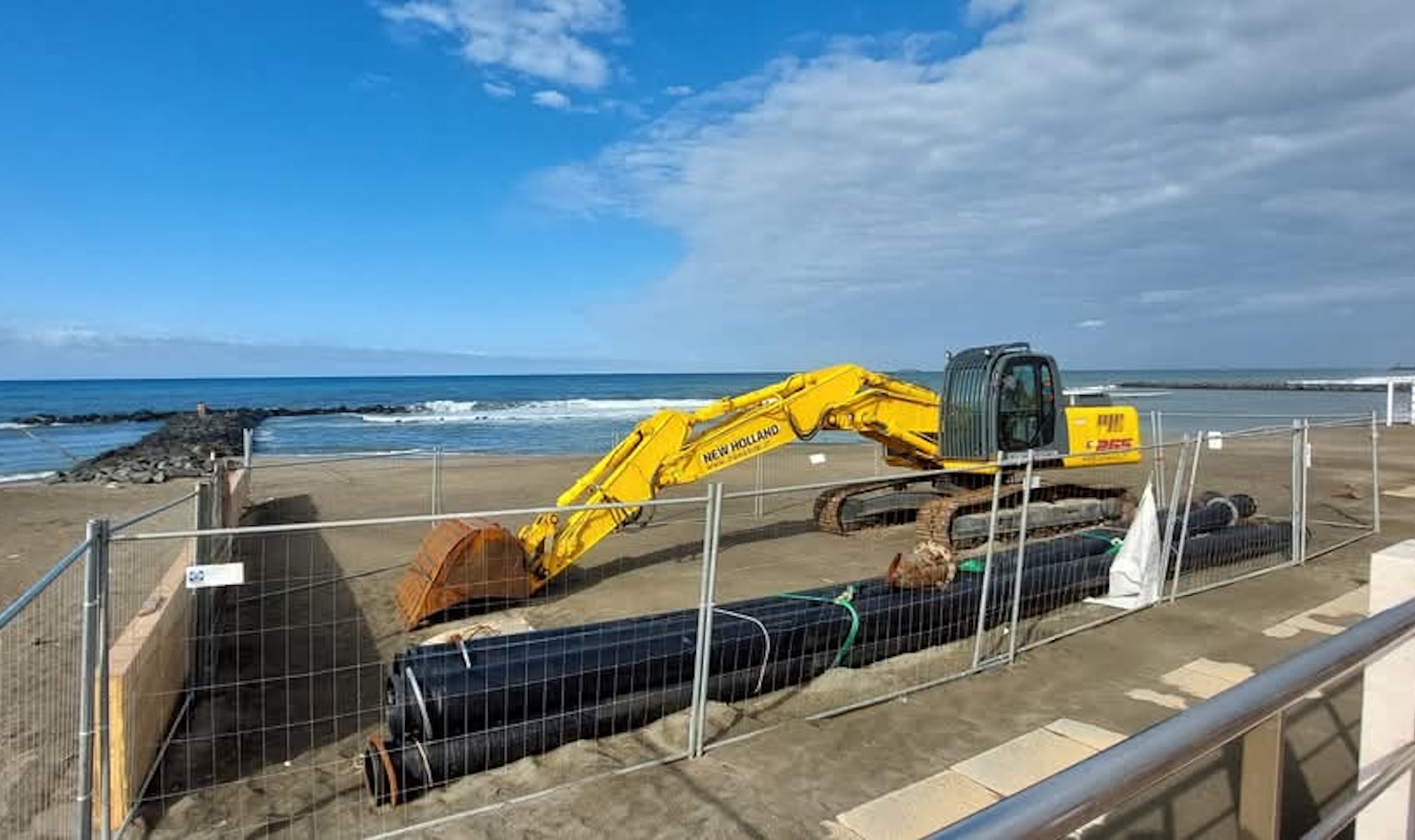Ruspe spiaggia Ostia Ponente