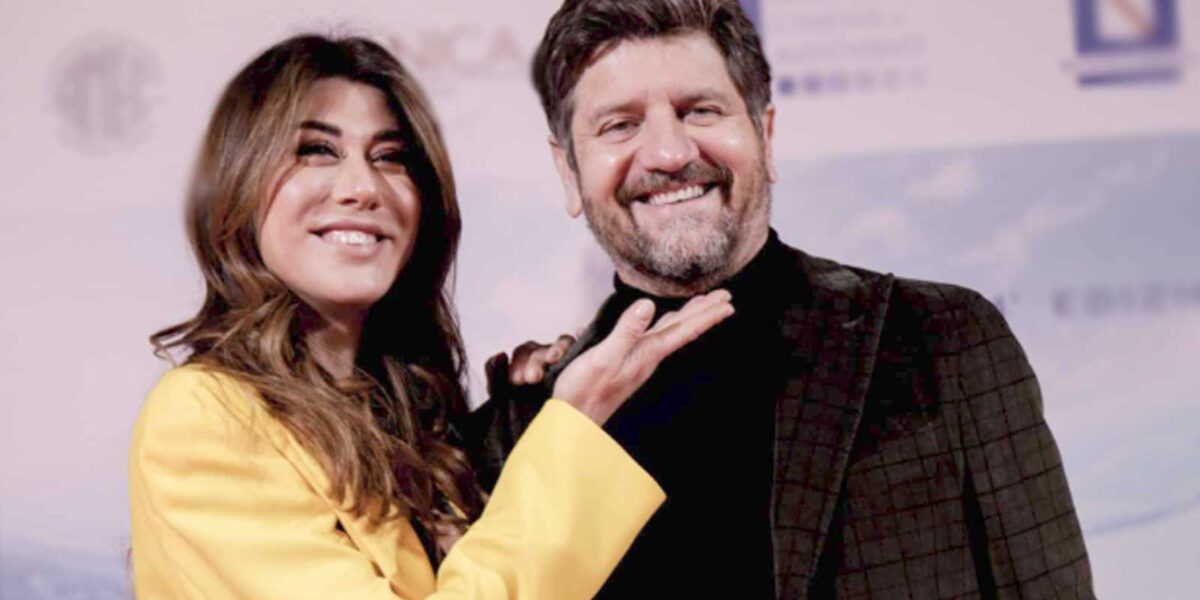 Virginia Raffaele e Fabio De Luigi a Roma per il loro nuovo film