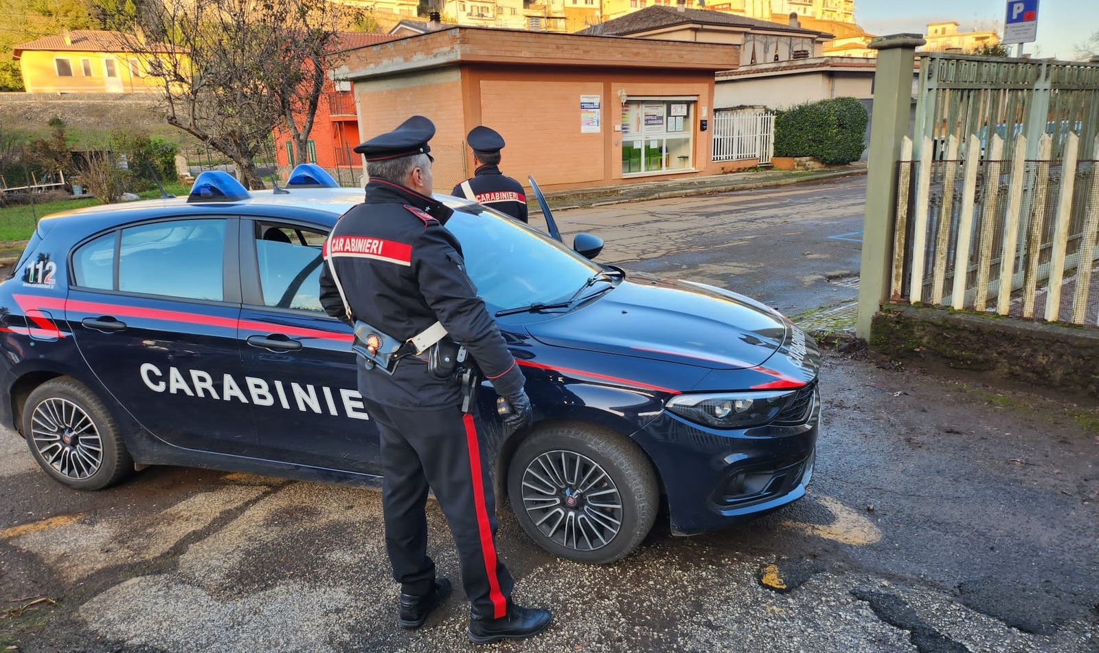 Carabinieri intervenuti