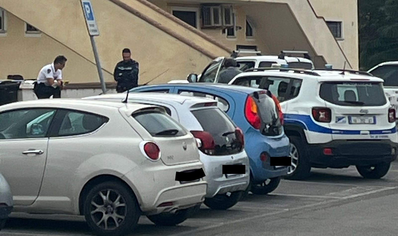 auto danneggiate Pomezia