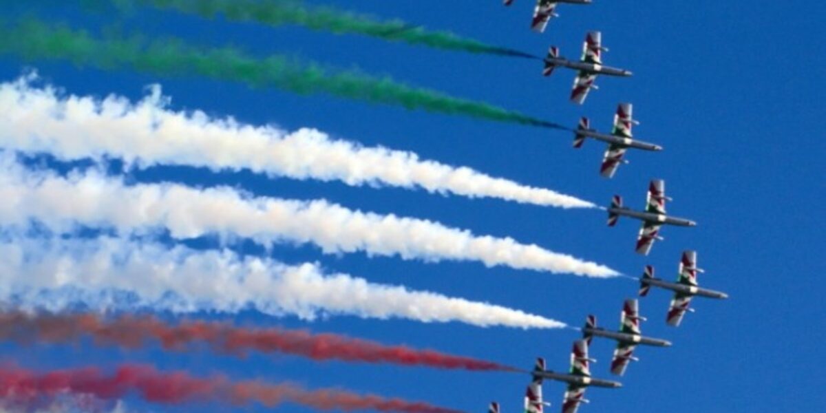 Frecce Tricolori Roma 2 giugno 2025