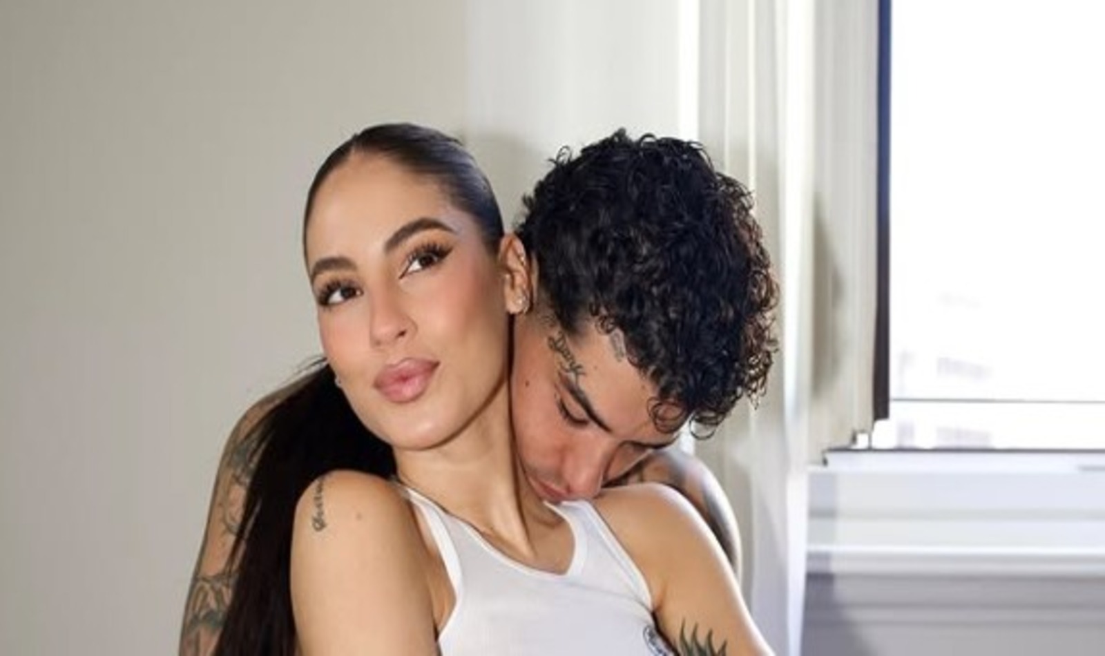 Giulia De Lellis e Tony Effe genitori