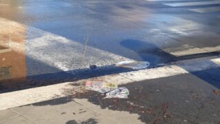 Via Boccea allagata come una piscina: fontanella rotta trasforma piazza Irnerio in un lago urbano