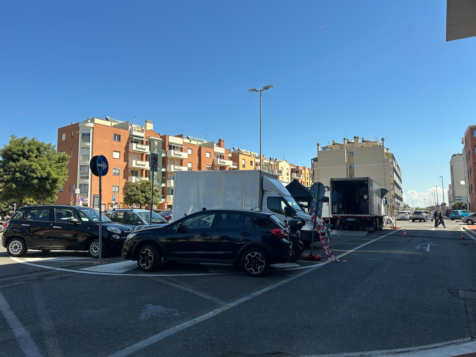 Riprese serie tv La buona stella a Fiumicino