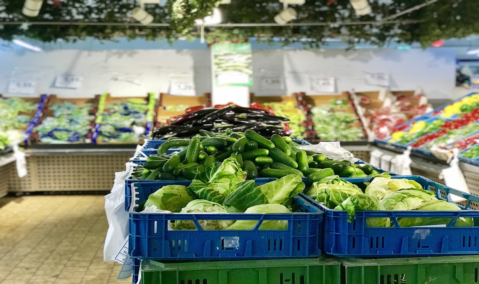 Supermercato aperto
