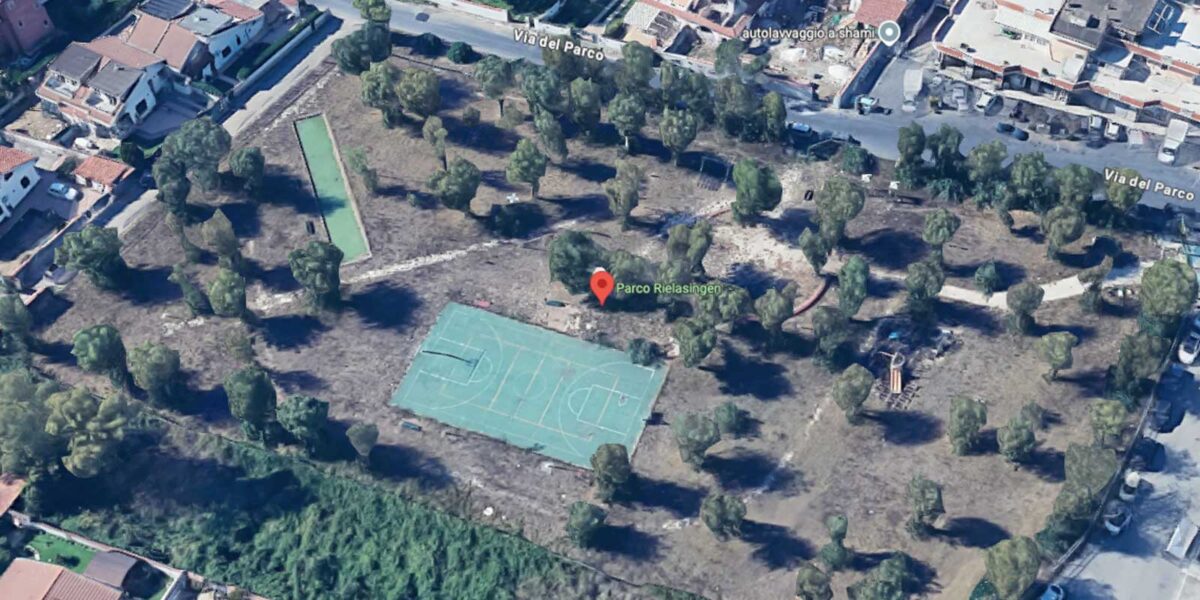 Ardea, parco Rielasingen, foto Google Maps