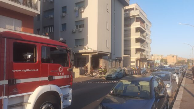 Bomba in via delle Azzorre