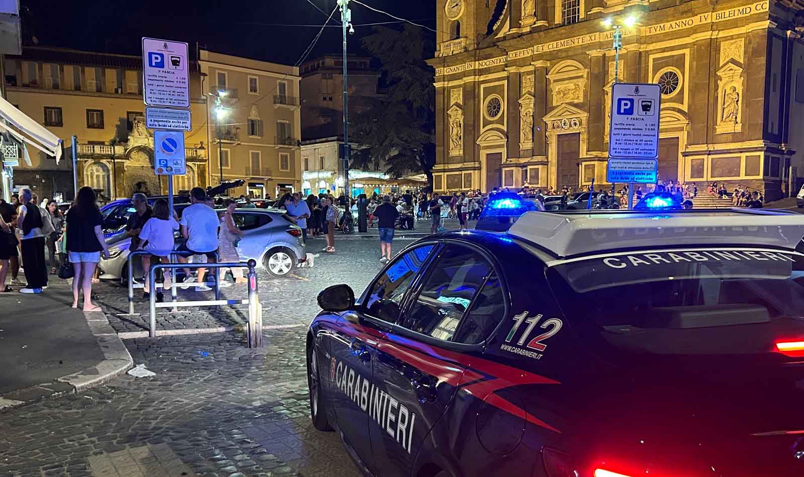Carabinieri a Frascati