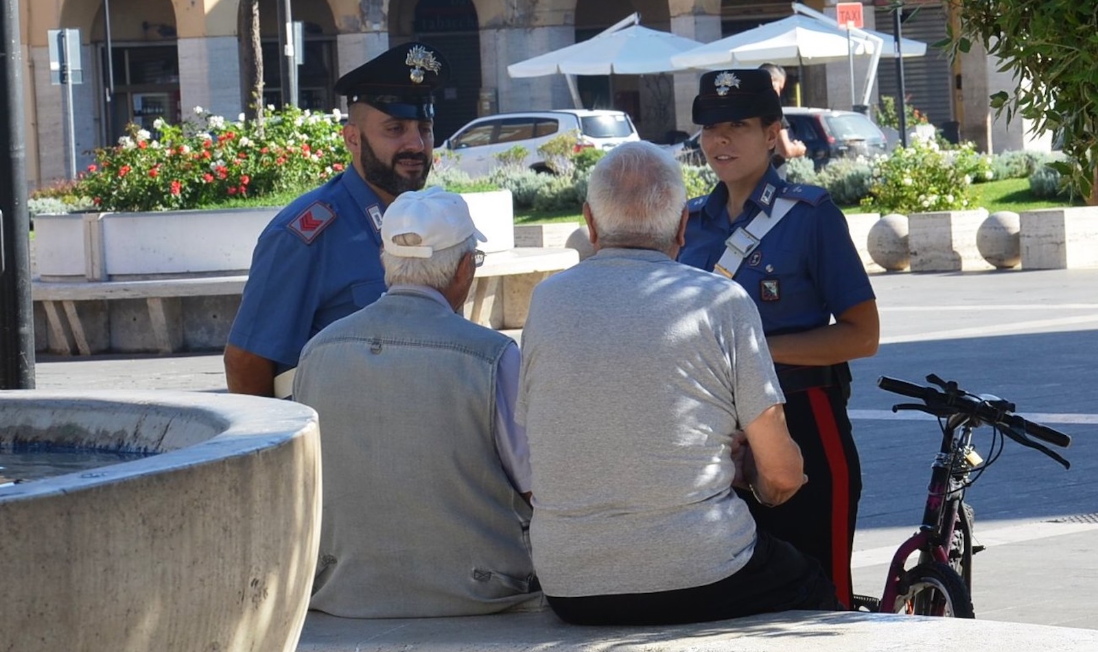 Carabinieri intervenuti truffa agli anziani