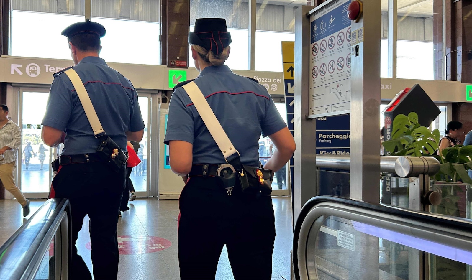 Carabinieri stazione Termini