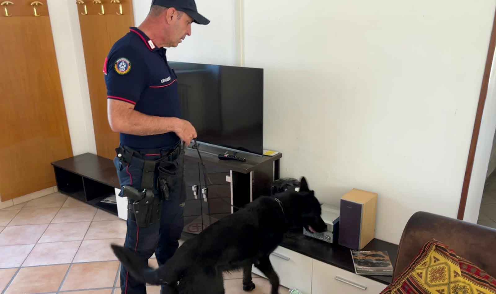 Cesano di Roma cocaina nello stereo