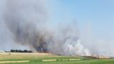Cesano, enorme incendio in corso: sospesa circolazione ferroviaria (FOTO)