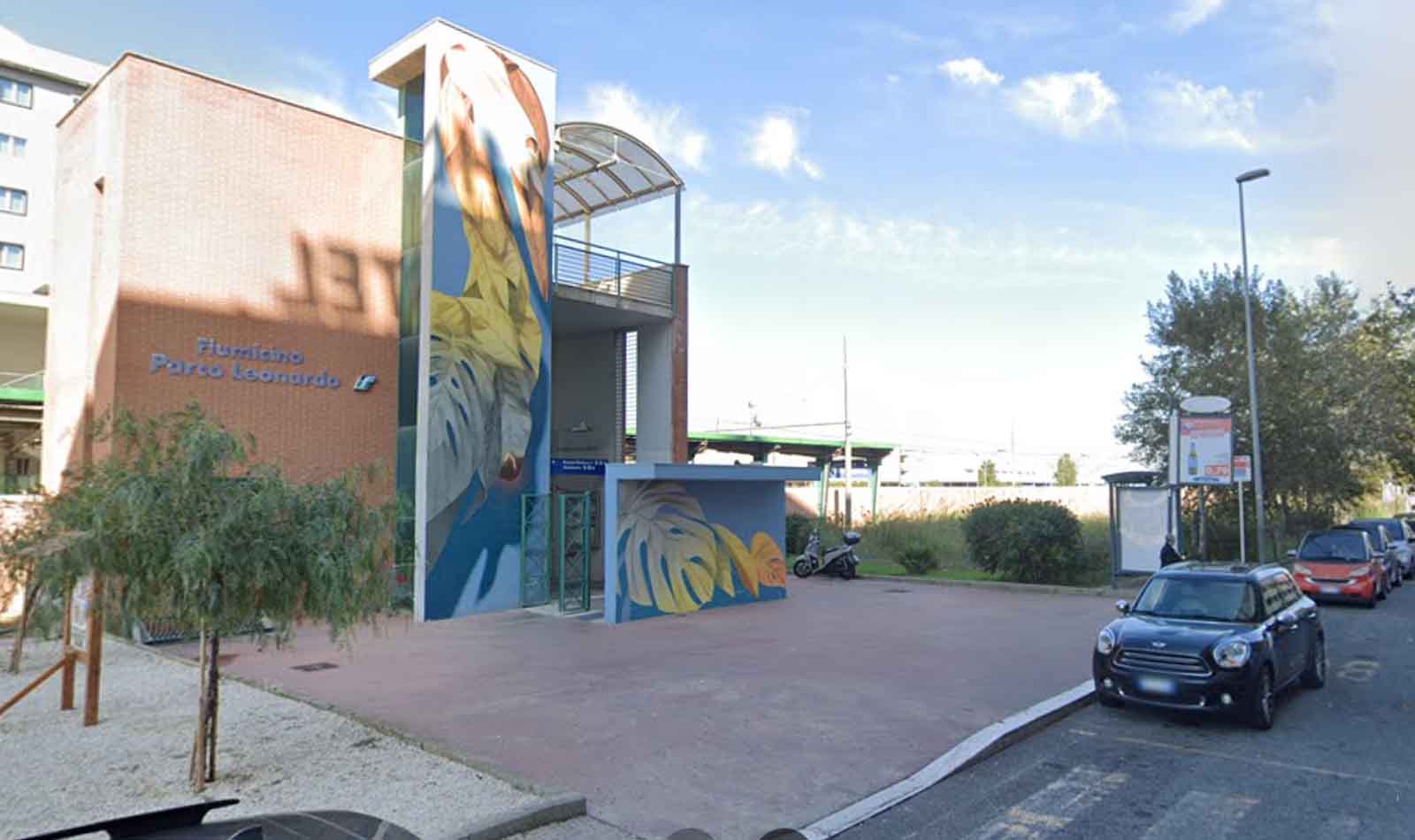 Fiumicino, stazione di Parco Leonardo