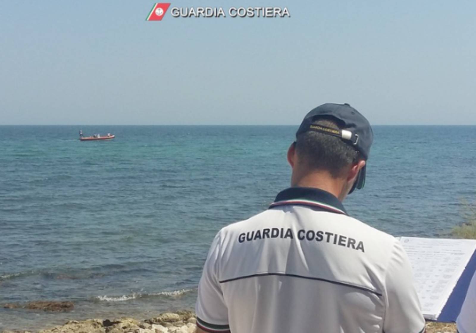 Fregene, Capitaneria al lavoro sul mare