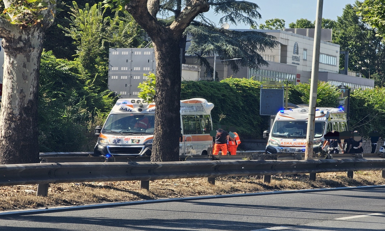 Incidente mortale a Roma sulla Salaria