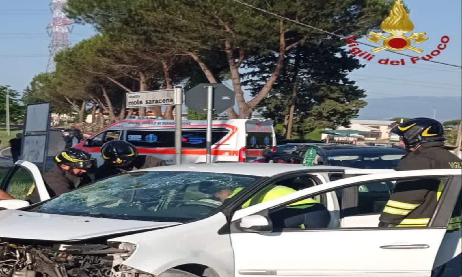 Incidente stradale a Capena