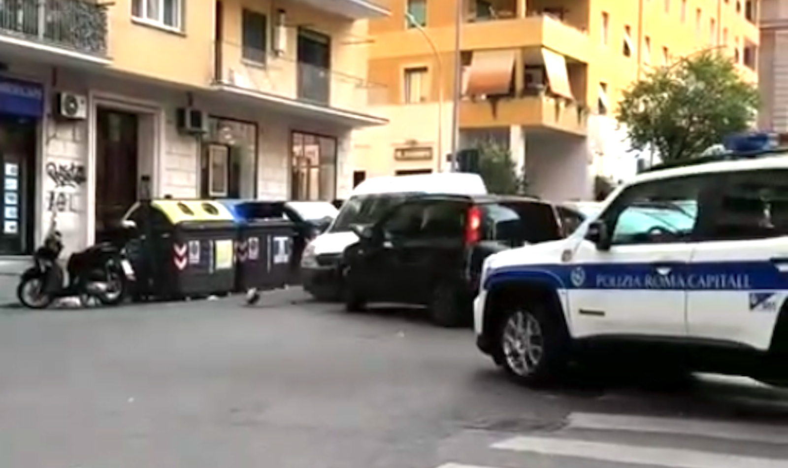 Incidente via Veturia a Roma