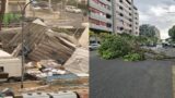 Roma, crollano rami nel III Municipio: raffica di vento massima quasi a 60 km/h, nubifragi a Est oltre il Raccordo (FOTO)