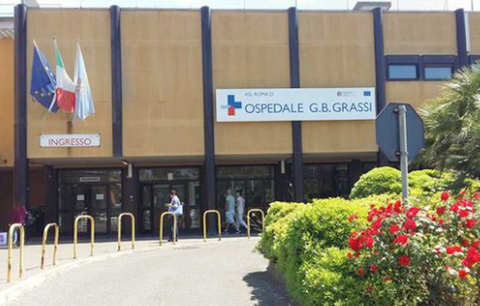 Ostia, ospedale Grassi, foto Asl