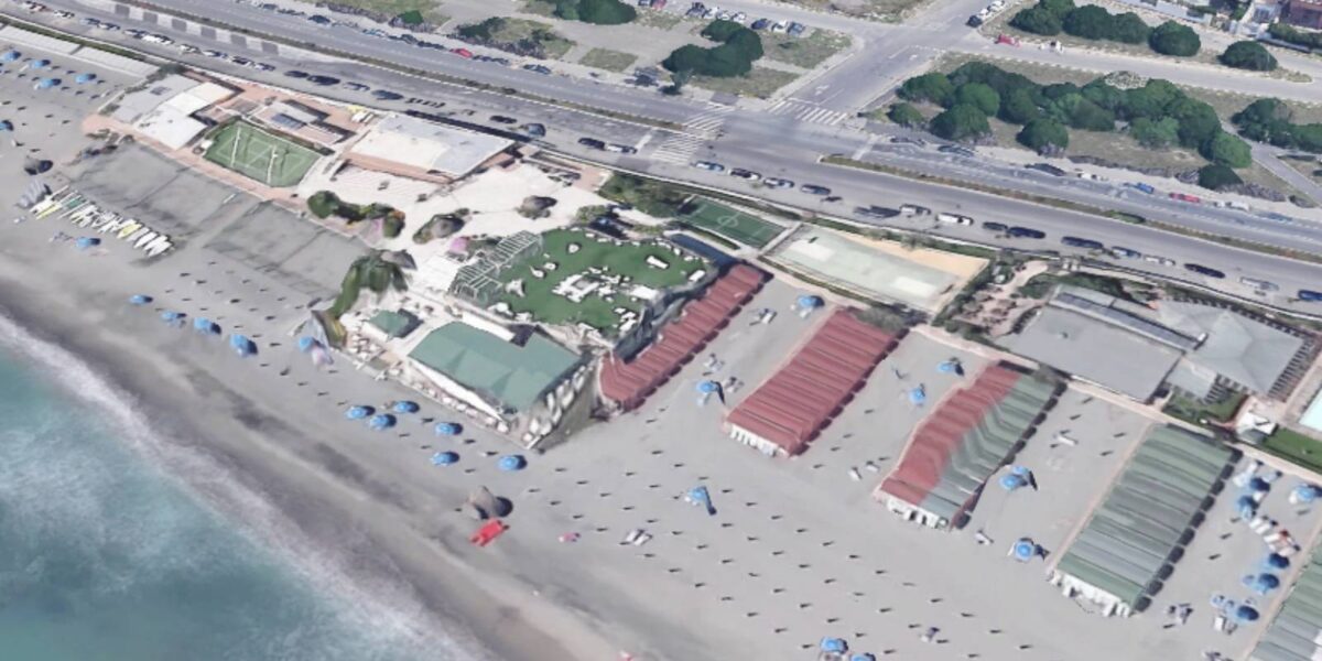 Ostia, lo stabilimento ottiene dal Tribunale lo sconto richiesto, foto Google Maps