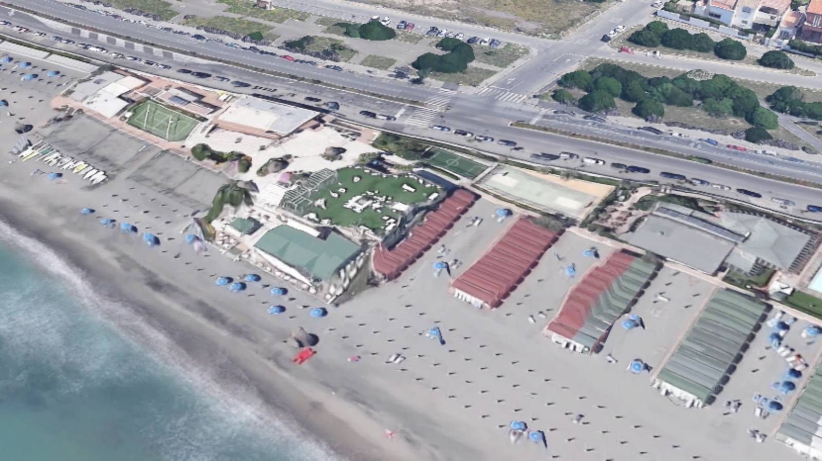 Ostia, lo stabilimento ottiene dal Tribunale lo sconto richiesto, foto Google Maps