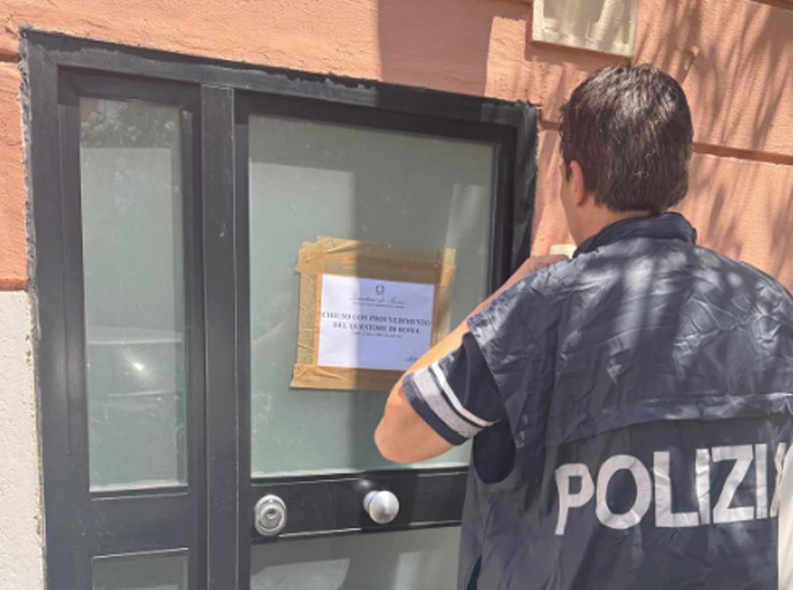 Polizia di Stato in azione a Roma