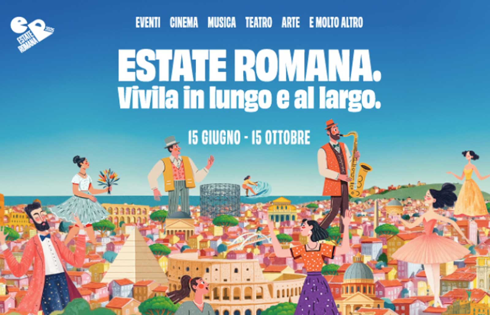 Roma estate, la locandina