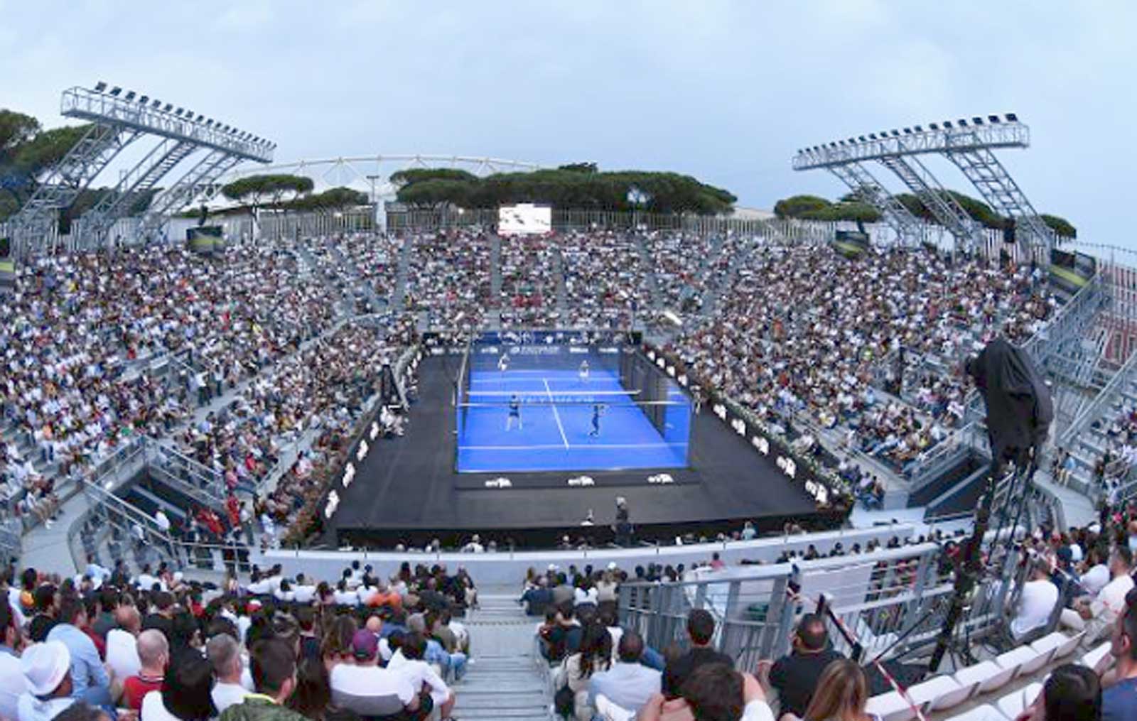 Roma, attende il padel al Foro ItalicoRoma, attende il padel al Foro Italico