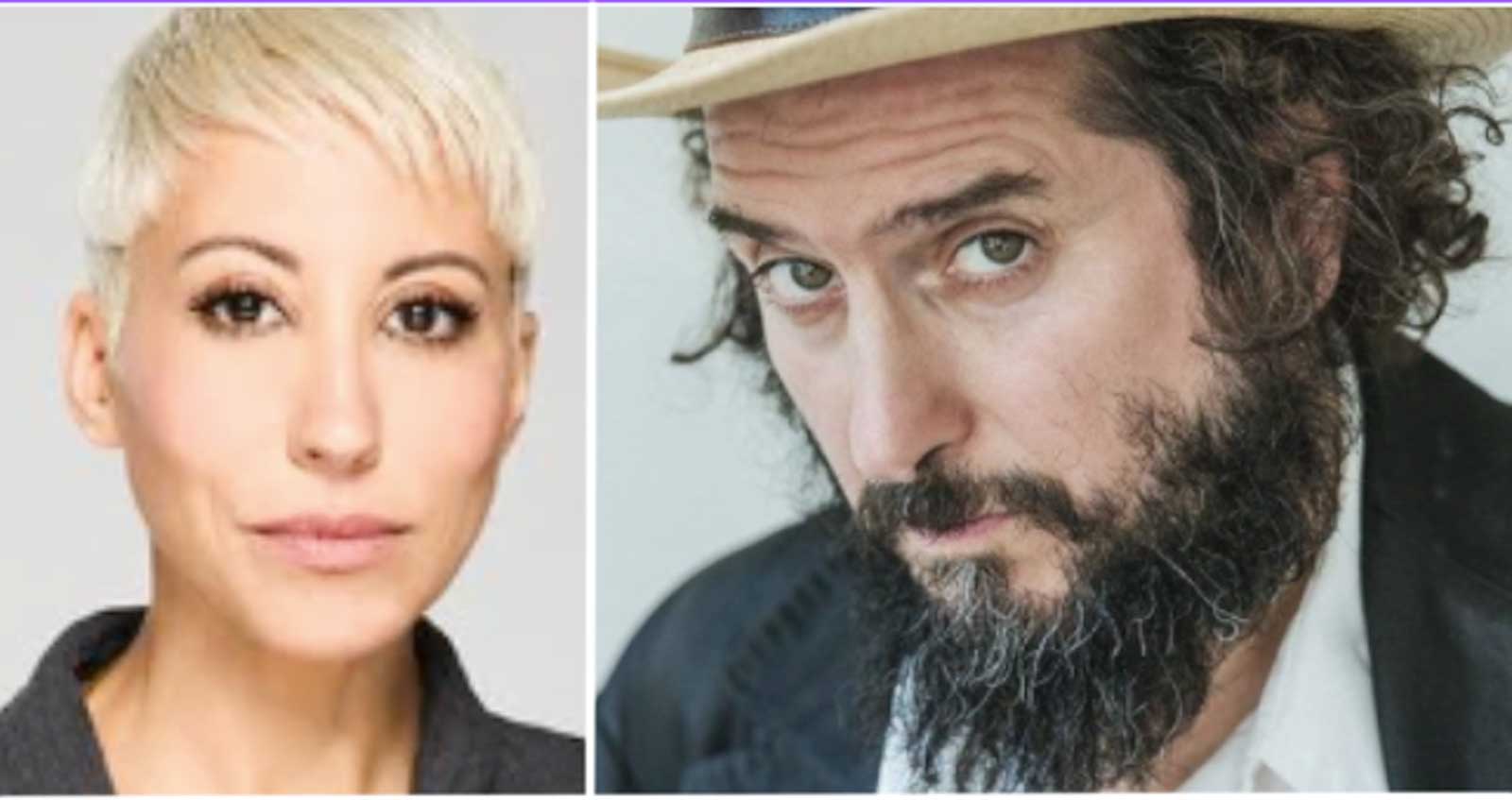 Roma, da destra Capossela e Malika Ayane