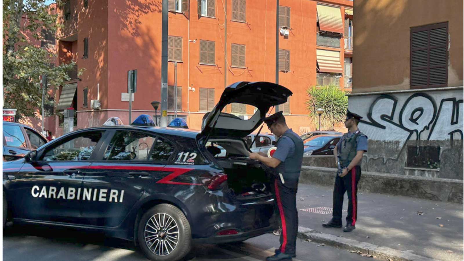 Roma, carabinieri al Quarticciolo