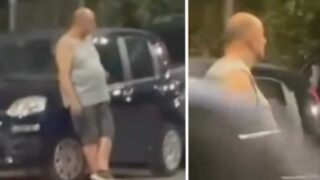 Roma, Sphalman fuori alla discoteca Giam dell’Eur: parte la caccia all’imbrattatore seriale