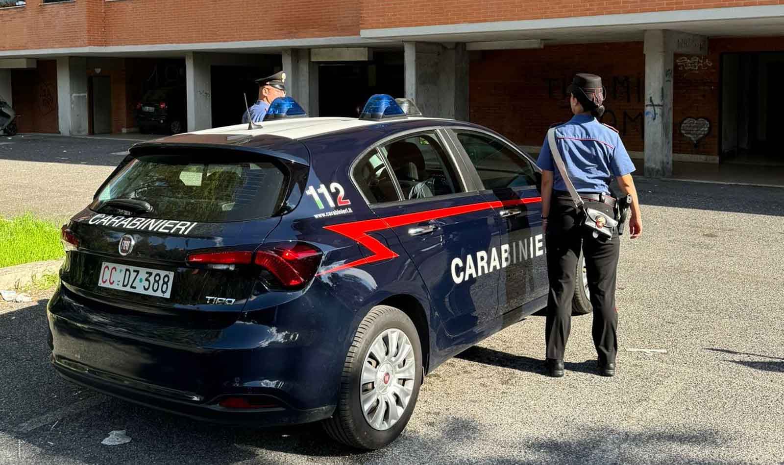 Roma, Carabinieri in azione