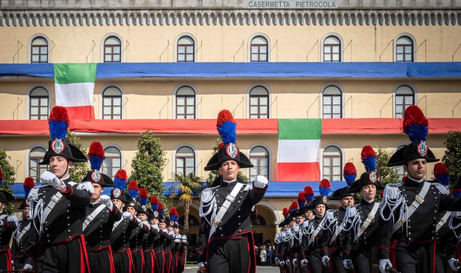Roma, Concorso allievi Carabinieri