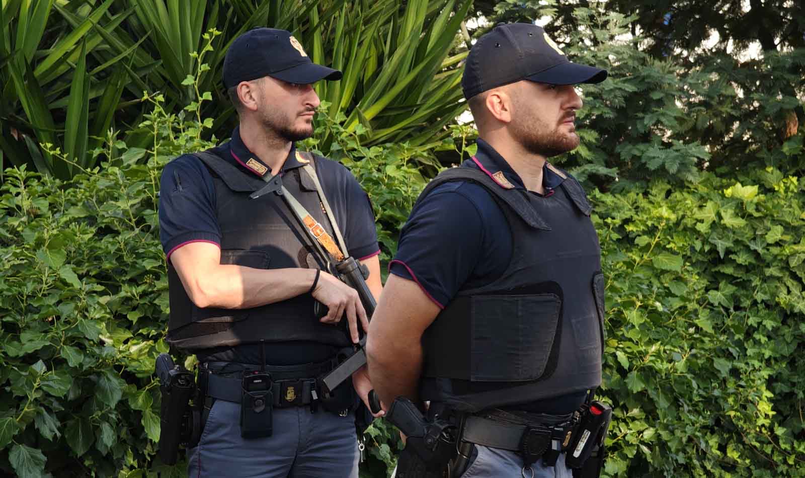 Roma, Polizia Colle Oppio Colosseo