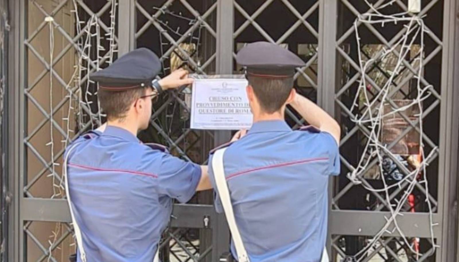 Carabinieri in azione a Roma