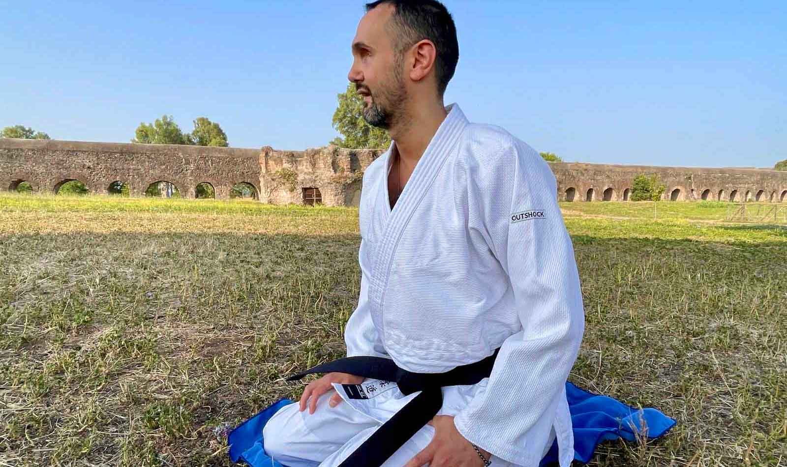 Roma, judo per non vedenti Mirko Mingione