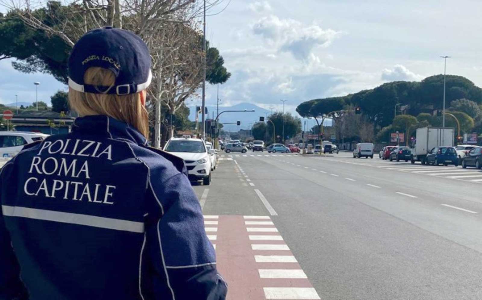 Roma, Polizia Locale in azione