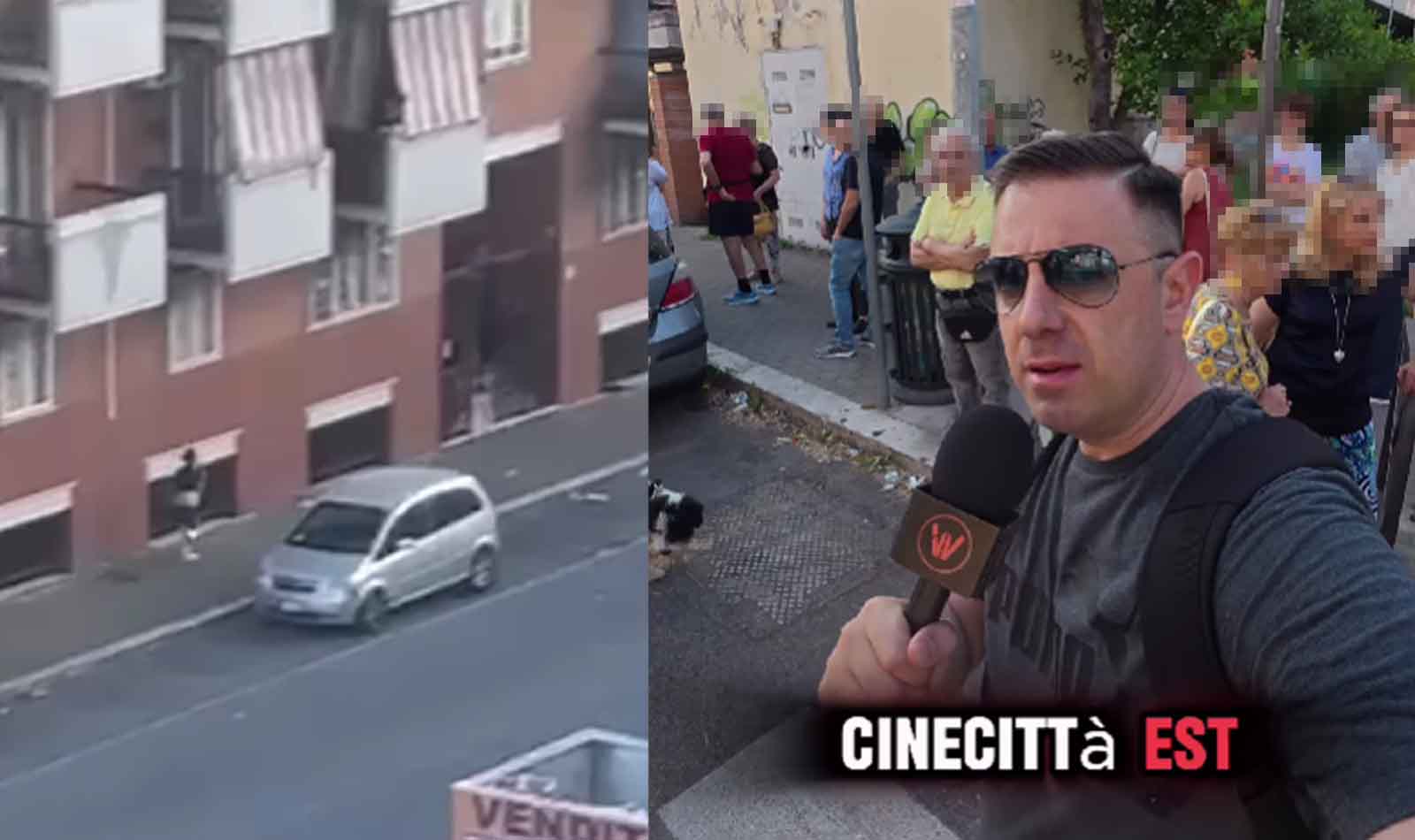 Roma, sit in Cinecittà Est via Eudo Giulioli