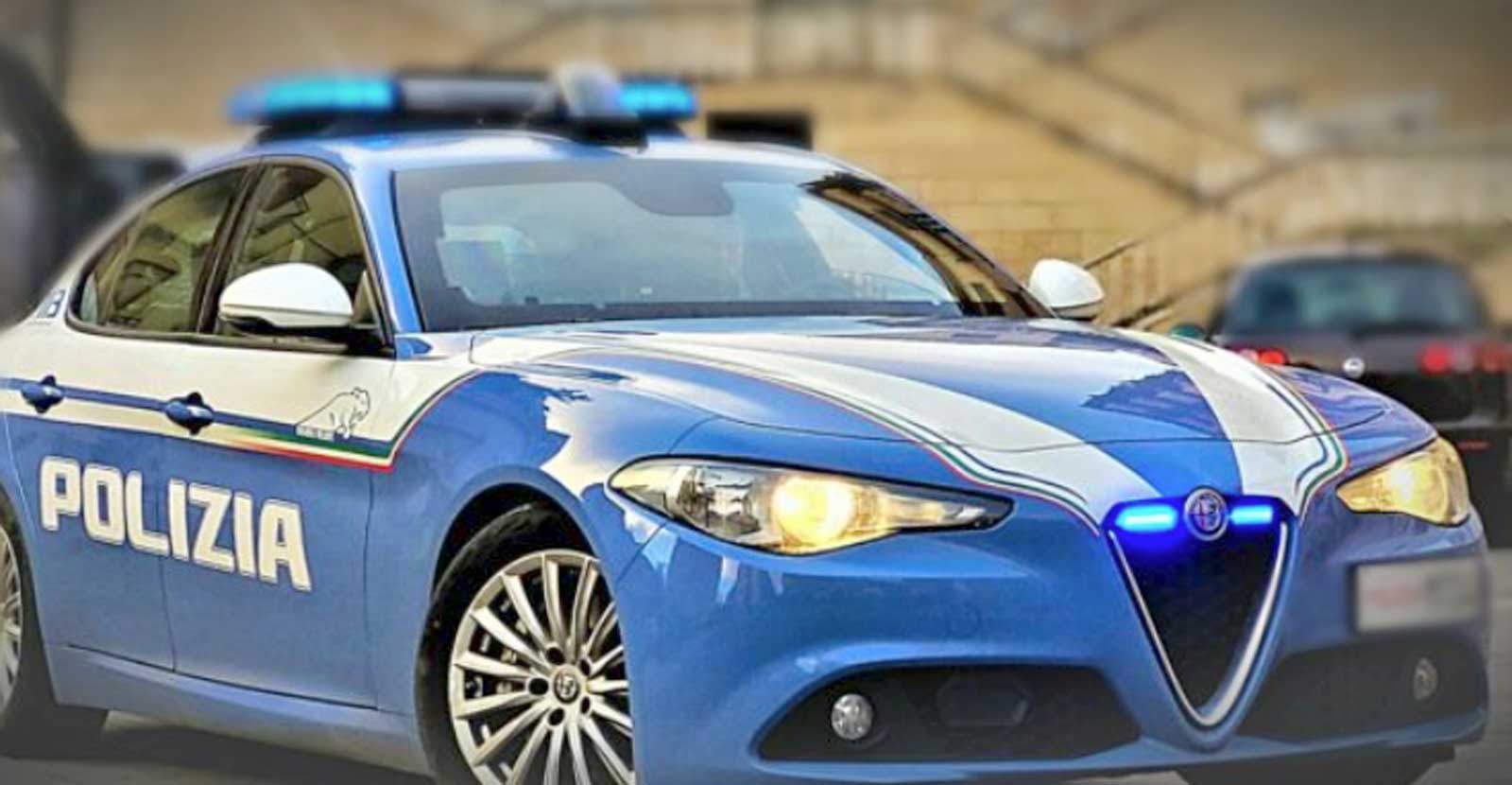 Polizia in azione a Roma