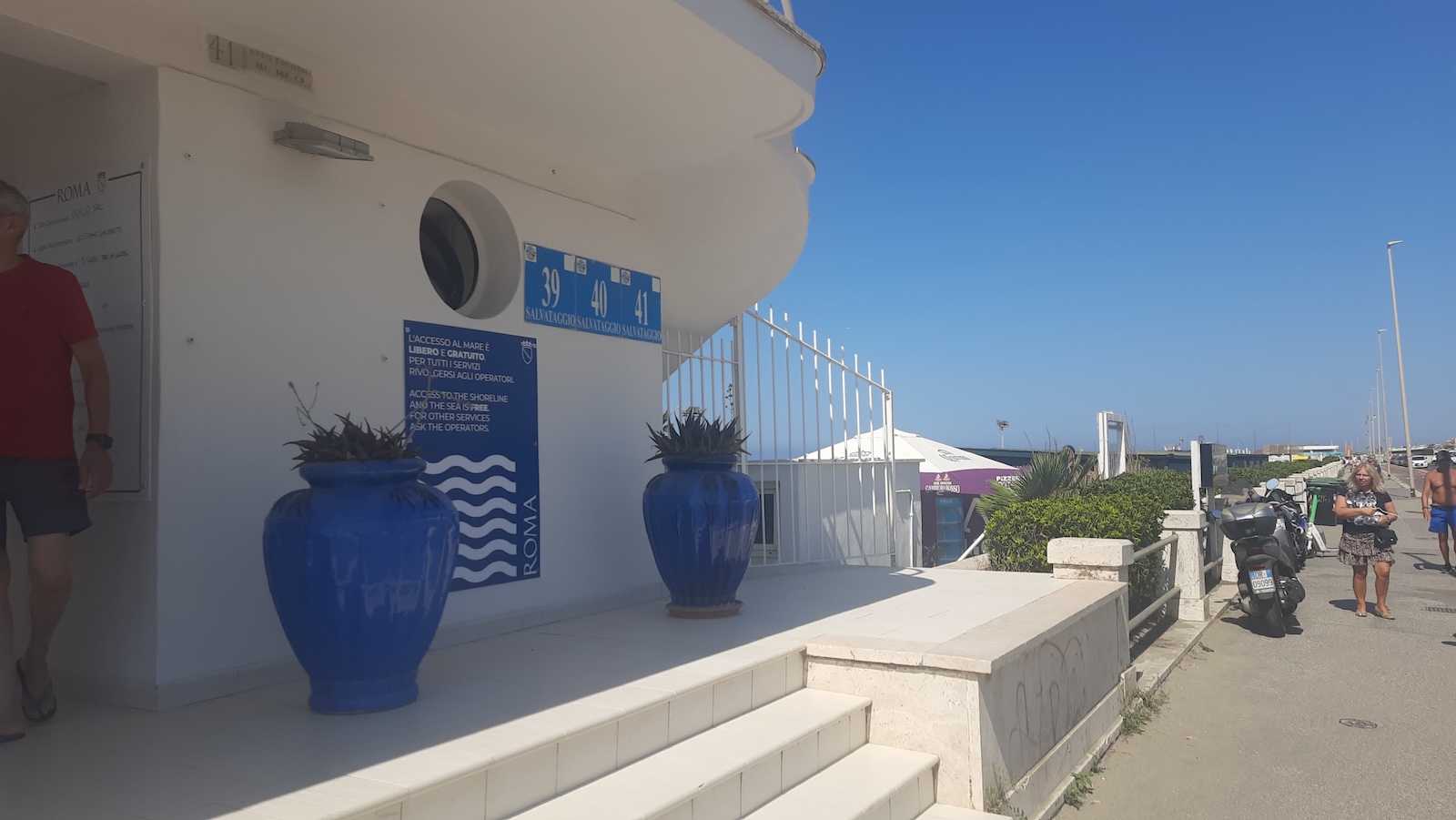 Sequestrato Stabilimento balneare Capanno Ostia