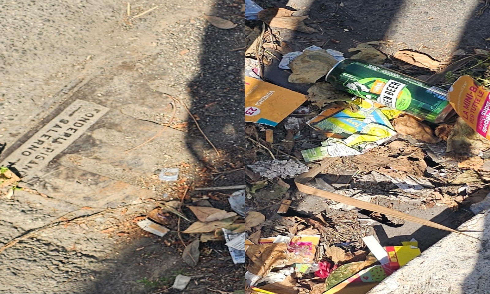 Tombini ostruiti a Roma