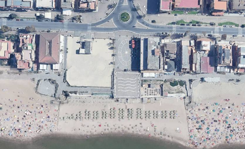 Torvaianica, foto generica di piazza Ungheria