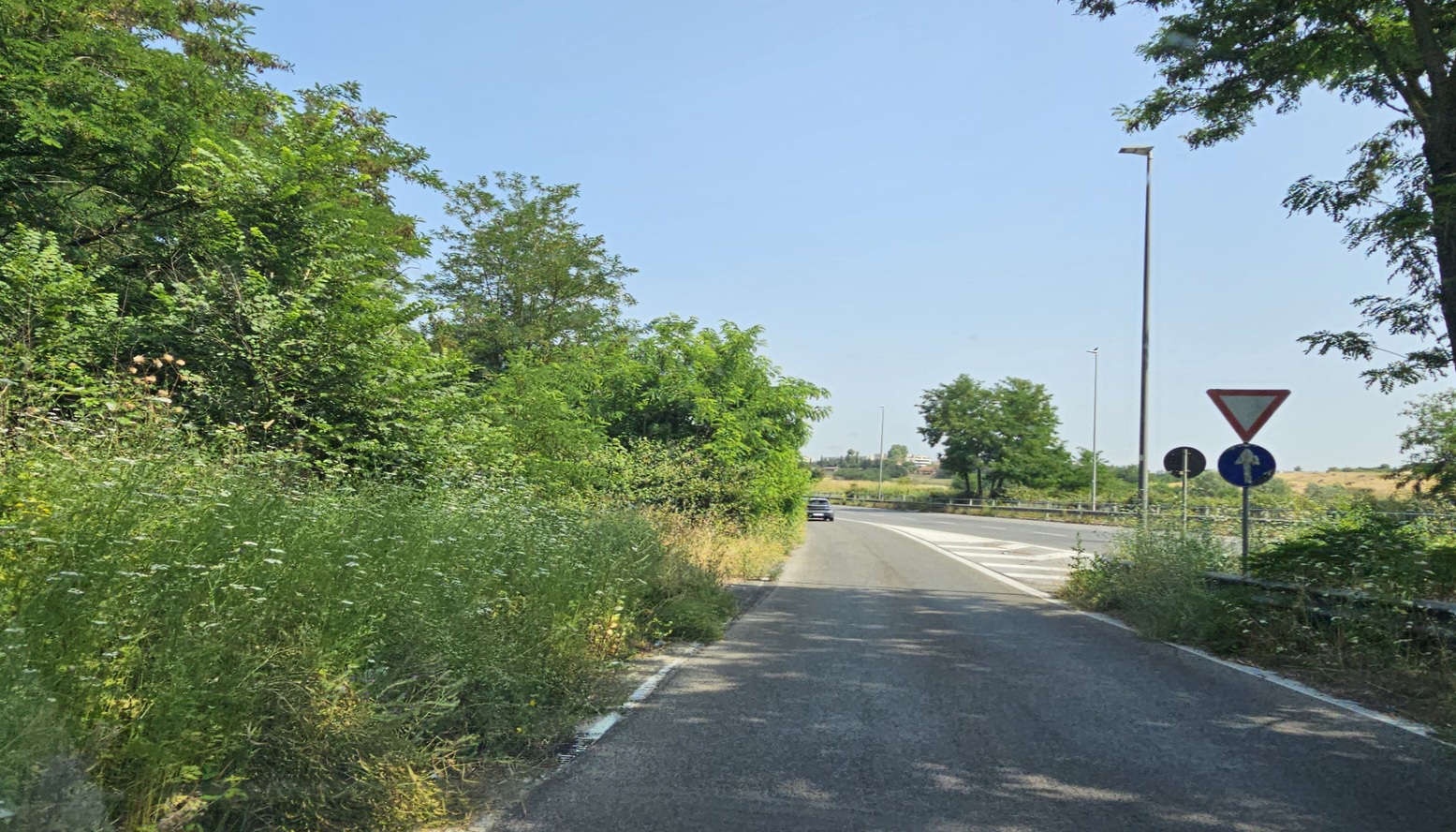 Viadotto dei Presidenti a Roma nel degrado