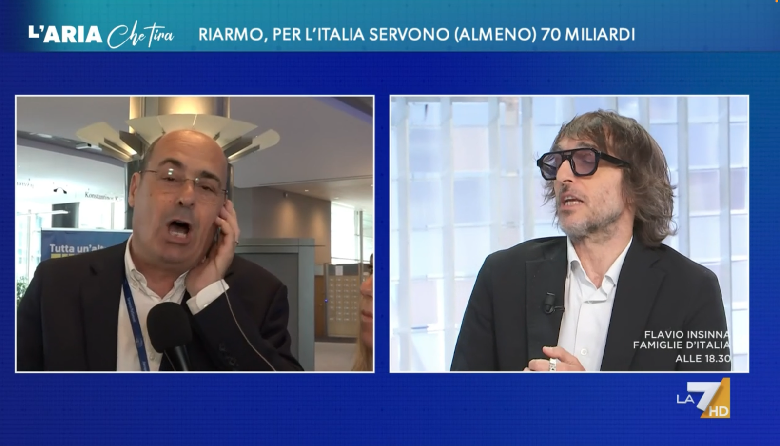Zingaretti e Cruciani