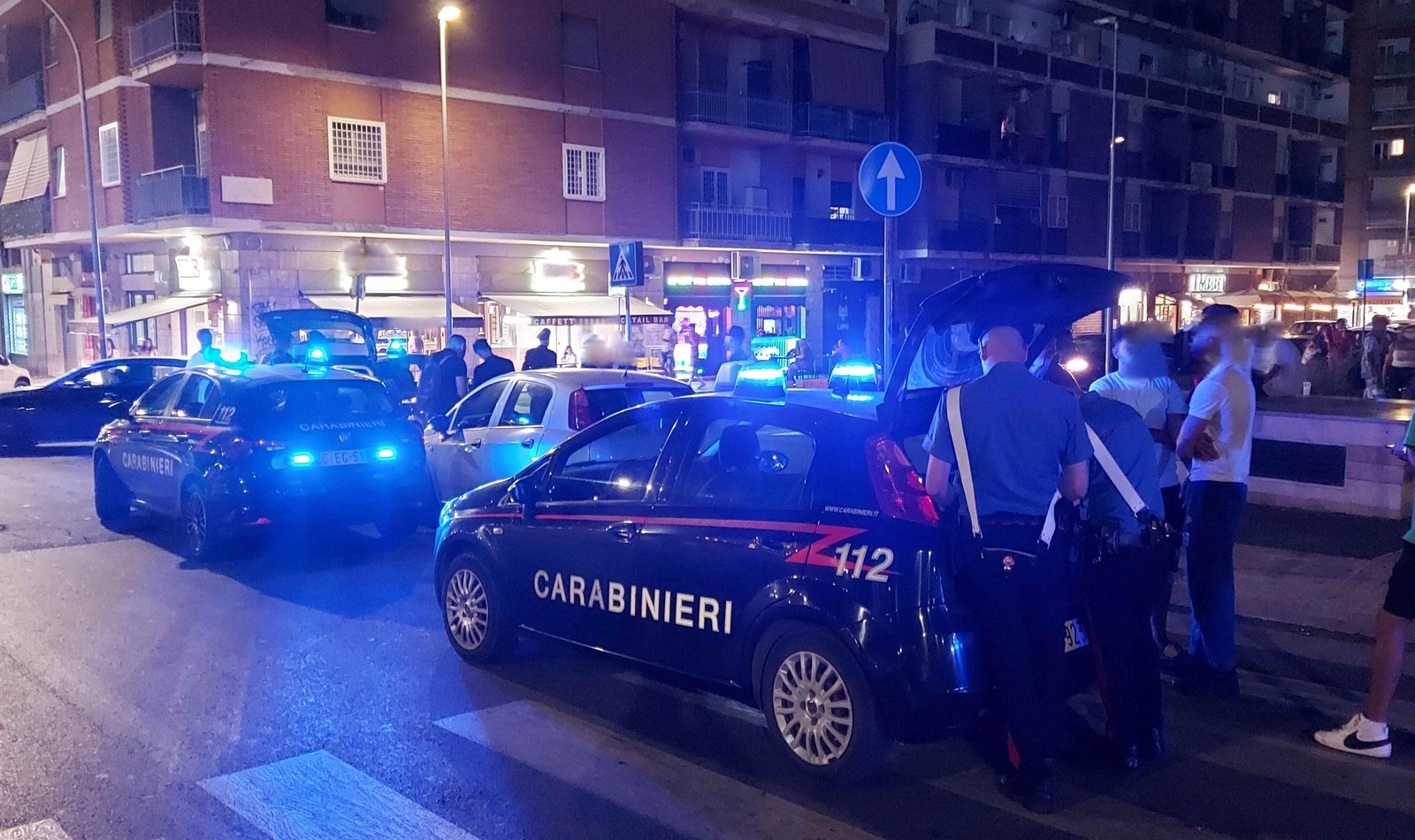 Carabinieri notte a Roma