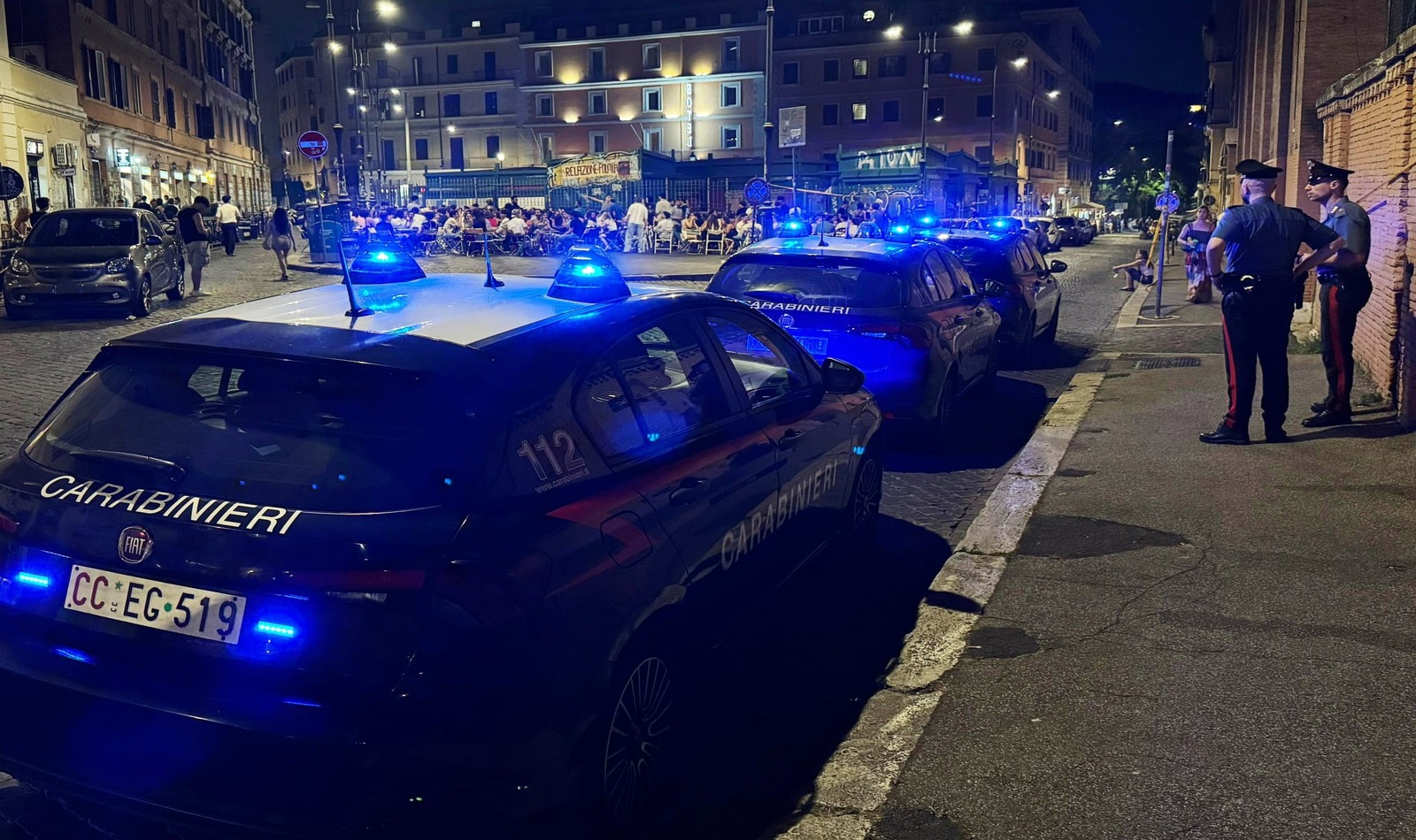 Carabinieri a San Lorenzo