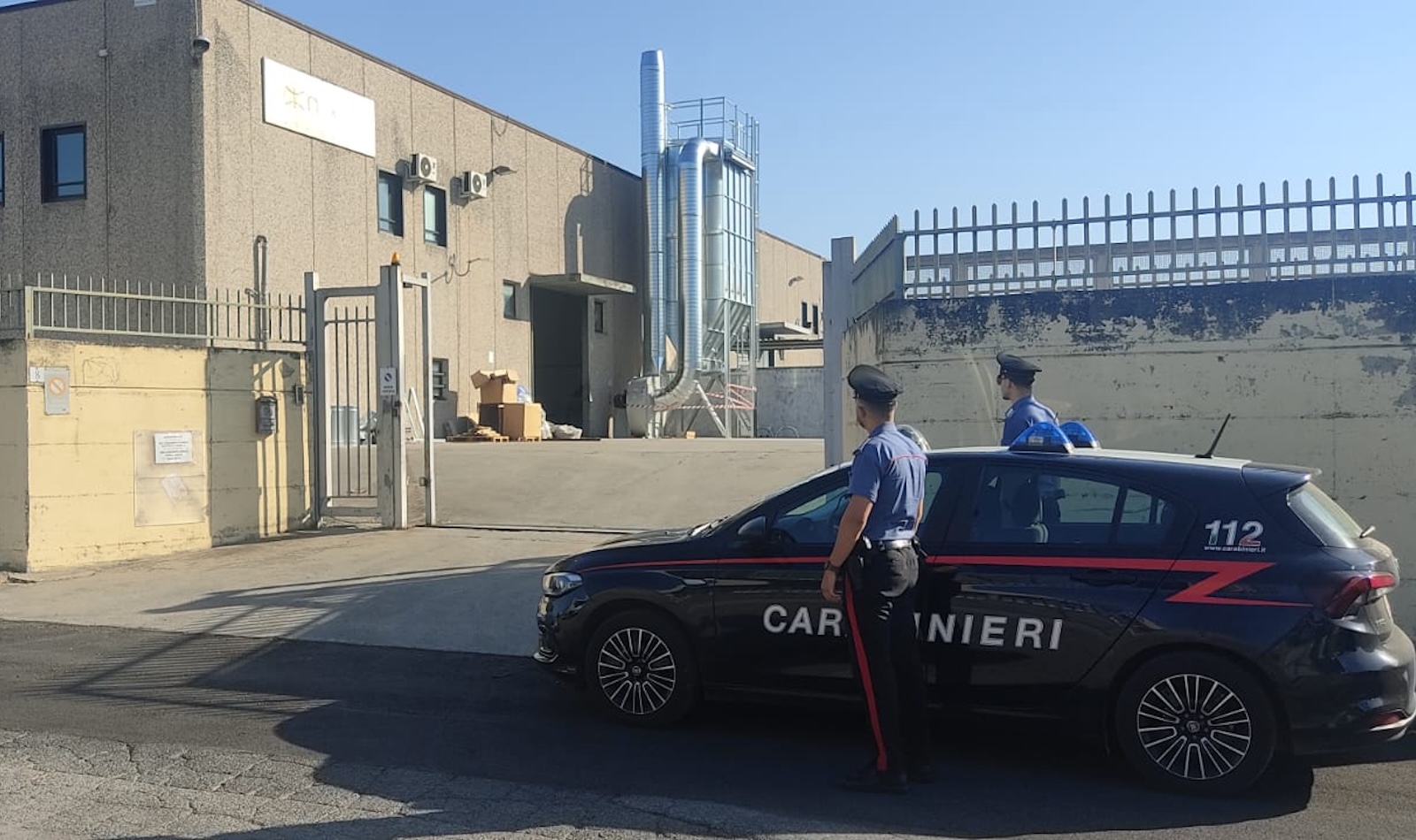 Operaio caduto dal tetto a Fiano Romano